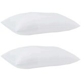 vidaXL Pokrivač s jastucima Dijamantni 3 pcs Bijelo 200 x 200 cm Mikrofibra | shoptok.hr