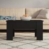  Stolić za kavu crni 79 x 49 x 41 cm od konstruiranog drva | Shoptok.si