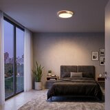 Brilagi LED plafonsko svetlo PILANA LED/24W/230V hrast/zlatna prečnik 30 cm | Eponuda.com