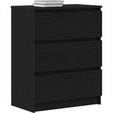  Komoda crni hrast 60x35x76 cm Inženirsko drvo | shoptok.hr