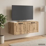 TV ormar za zid 78,5 x 31 x 30 cm Hrast artisan | shoptok.hr