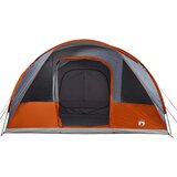  Šotor za kampiranje za 5 oseb siv in oranžen vodoodporen - - Siva - 13.25 - N/A - | Shoptok.si