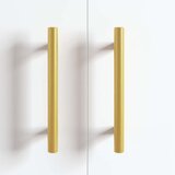 Drška za ormar 12 pcs Zlatno 150 mm Nehrđajući čelik | shoptok.hr