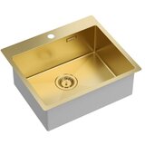 Quadron jekleno pomivalno korito russel 110 gold | Shoptok.si