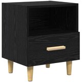  Noćni ormar Crni hrast 40 x 35 x 47 cm Konstruirano drvo | Eponuda.com