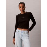Calvin Klein Jeans Majica tamo siva / crna / bijela | shoptok.hr
