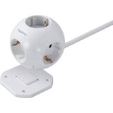 sygonix SY-4535062 razdelilna letev v obliki kocke bela vtičnica 1 kos, (20638199) | Shoptok.si