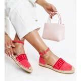 Gemre Dark pink espadrilles with decorative embroidery Sonja | ePonuda.com