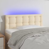  LED uzglavlje krem 90x5x78/88 cm od tkanine | shoptok.hr