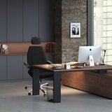 MID.YOU Pisarniški Stol 24 Hours I, Črna | Shoptok.si