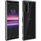 AVIZAR 360° zašcitni paket: Silikonsko ohišje iz kaljenega stekla iz gela - prozoren crn obris str. Sony Xperia 5, (20599502) | Shoptok.si