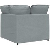  Modularna sofa Kutni modul s jastucima svijetlo siva 100 cm | shoptok.hr