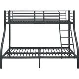  Okvir za krevet na kat crni metalni 140 x 200 / 90 x 200 cm | Eponuda.com