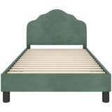  za djecu s uzglavljem Morska zelena 80 x 200 cm Baršun | shoptok.hr