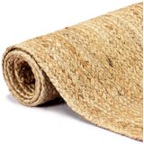  Ručno rađeni tepih od jute prirodne boje 80 x 160 cm | shoptok.hr