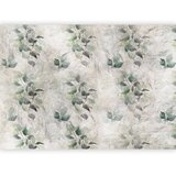  Foto tapeta - Statue of nature - plant motif with green leaves with grey patterns 500x350 | shoptok.hr