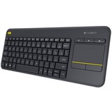 Logitech Wireless Touch Keyboard K400 Plus – EMEA – Croatian layout – Black | Eponuda.ba
