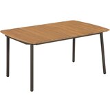 vidaXL Vrtna miza 150x90x72 cm trden akacijev les Cene