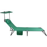 Ambia Garden Vrtni Ležalnik Bindox L, Zelena | Shoptok.si