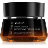 KORIKA Korean Heritage Jeju Mandarine & Vitamin C Brightening Capsule Cream krema za posvetljevanje z vitaminom C 50 ml | Shoptok.si
