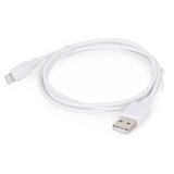 Gembird CC-USB2-AMLM-W-1M USB 2.0 Lightning kabl, beli, 1 m | Eponuda.com