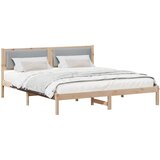  Krevetna konstrukcija s uzglavljem Svijetlo siva 180 x 200 cm | Eponuda.com