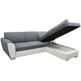 MID.YOU KOTNA SEDEŽNA GARNITURA, velur siva, bela | Shoptok.si