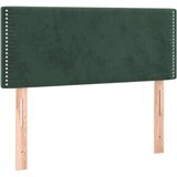  Posteljno vzglavje temno zeleno 80x5x78/88 cm žamet, (20738091) | Shoptok.si