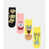 Sinsay Pamučne čarape 4-pack SpongeBob | shoptok.hr