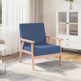  Fotelja od tkanine plava | shoptok.hr