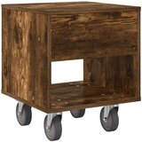  Nočna omarica Dimljeni oreh 40,5 x 40 x 48 cm Konstruiran les, (5000160422) | Shoptok.si