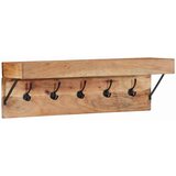 Vješalica za kapute Smeđa 73 x 19 x 23 cm Čvrsto drvo akacije Cijene