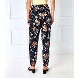 Gemre Navy blue floral pants Bazzi | Shoptok.si
