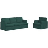  Set sofe 2 pcs Tamnozelena 201 x 80 x 85 cm tkanina | shoptok.hr