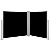  Uvlačiva bočna tenda 120 x 600 cm crna | shoptok.hr