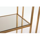 BIZZOTTO Željezna biblioteka u zlatnoj boji 68x172,5x28 cm Elenor – | shoptok.hr