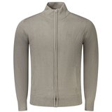 North Sails muški kardigan na patentni zatvarač taupe | shoptok.hr