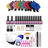  Set uv lampa za nokte 36W sa priborom & 10 kozmetičkih nesesera cene