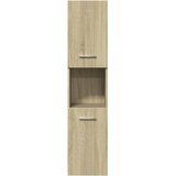  3-dijelni set kupaonskog namještaja boja hrasta sonome drveni Smeđa 41 x 38.5 x 46 cm | shoptok.hr