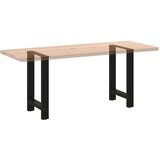 vidaXL Noge stolića za kavu 2 kom crne 50x(72-73) cm čelik | shoptok.hr