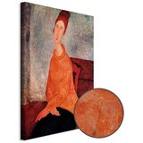  Slika - Amedeo Modigliani – Jeanne Hebuterne in a Yellow Sweater 20x30 Premium Print | shoptok.hr