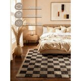 Hanse Home Črna/kremno bela ročno tkana preproga iz mešanice jute 120x170 cm Rex – | Shoptok.si