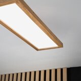  Brilagi-LED LED svetiljka sa prigušivačem WOODY FRAME LED/50W/230V hrast 120x30 cm IP44 +daljinski upravljač | Eponuda.com