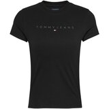 Tommy Hilfiger Majice s kratkimi rokavi TJW TONAL LINEA DW0DW20315 Črna | Shoptok.si