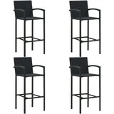  5-dijelni vrtni barski set crni | shoptok.hr