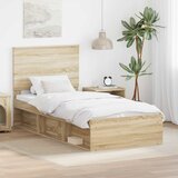  Krevetna konstrukcija Sonoma 90 x 190 cm Čvrsto borovo drvo | Eponuda.com