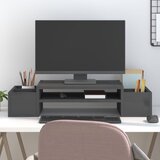vidaXL Stalak za monitor sivi 70 x 27,5 x 15 cm od masivne borovine Cijene