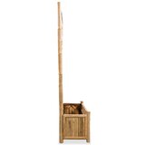  Vrtna posuda za sadnju s rešetkom od bambusa 70 cm | shoptok.hr