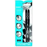 MITAMA Olovka hemijska 0,7mm 2/1 61701 crna Cijene