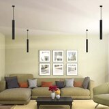  Luster na kablu 1xGU10/35W/230V 50 cm crni | Eponuda.com